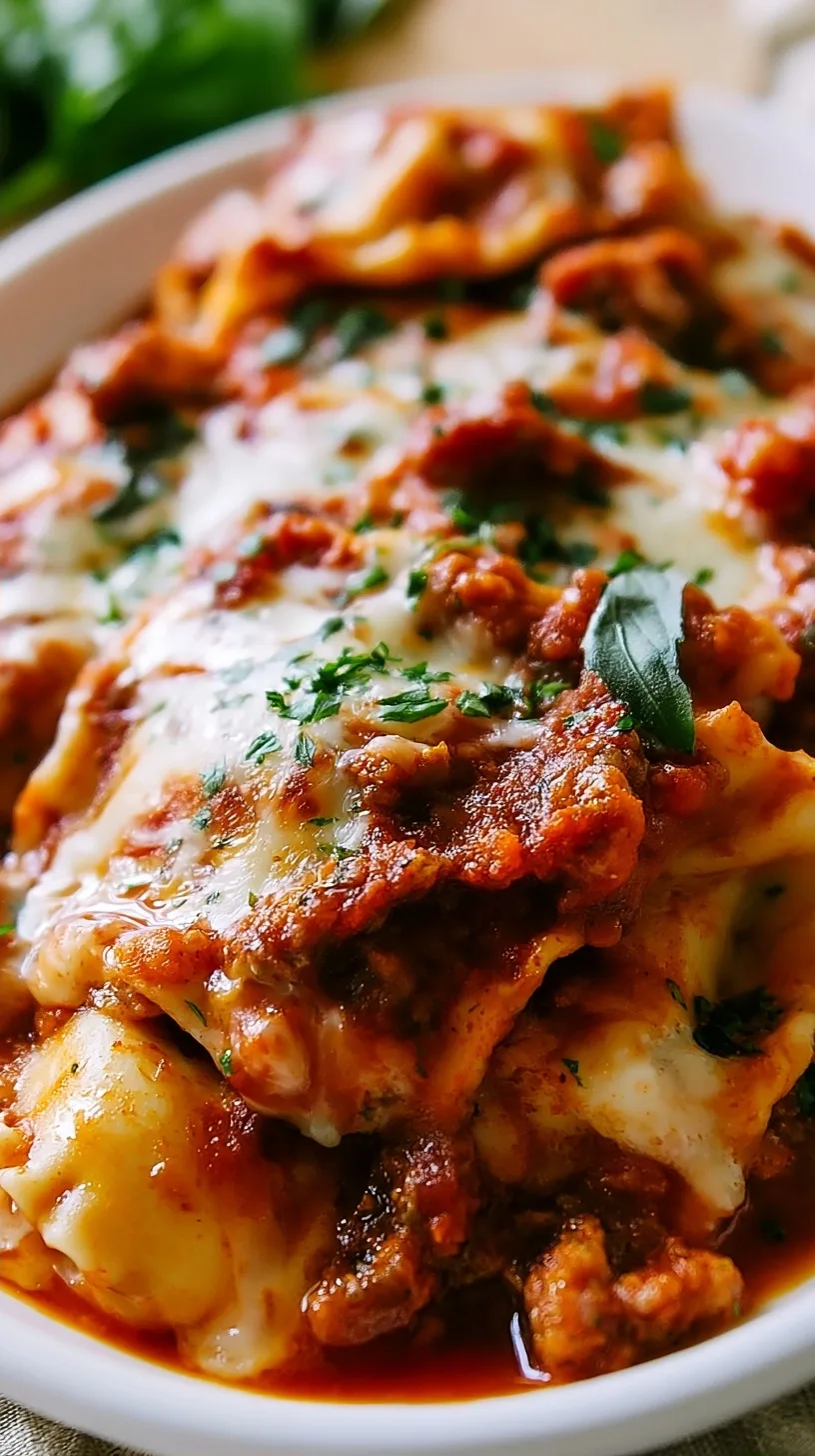 Crockpot Ravioli Lasagna Recipe With Ground Beef