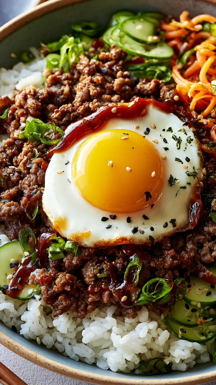 Korean Ground Beef Bowl (25-Minutes): Easy Weeknight Recipe