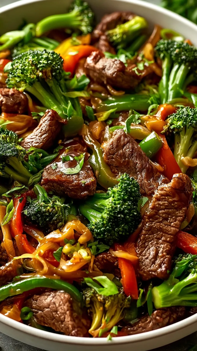 Beef Stir Fry with Vegetables (30-Minutes) Recipe