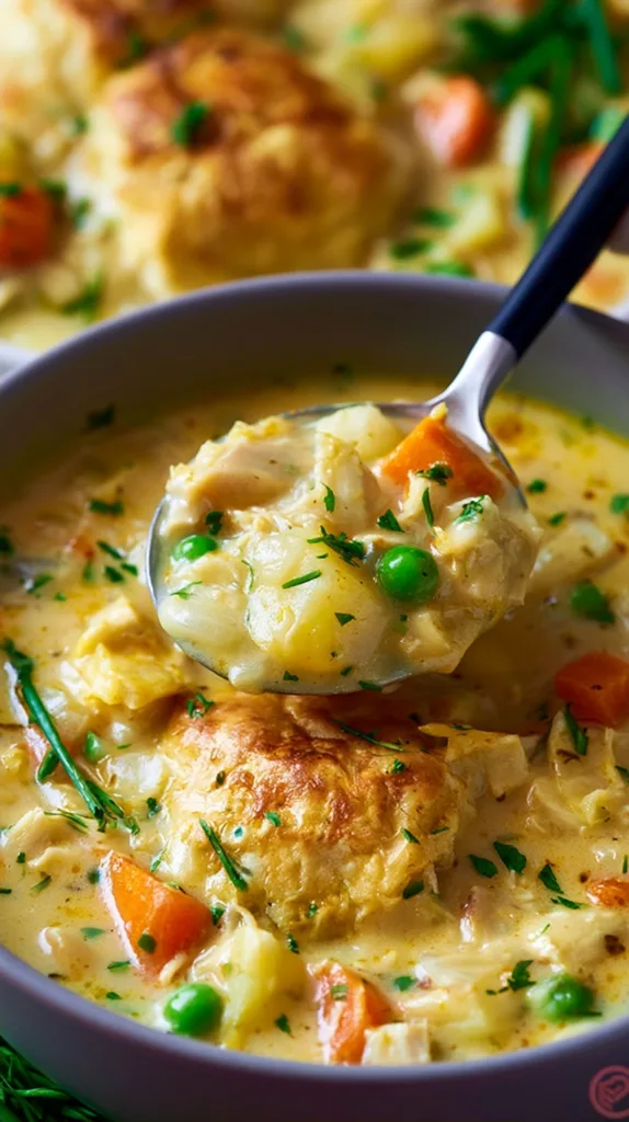 Chicken Pot Pie Soup Recipe: Creamy and Comforting