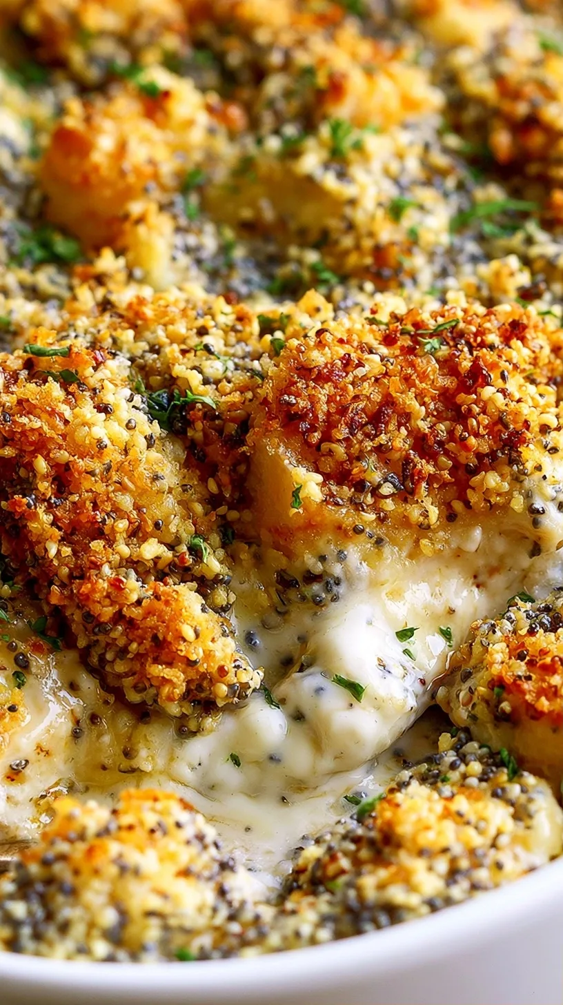 Poppy Seed Chicken Casserole Recipe
