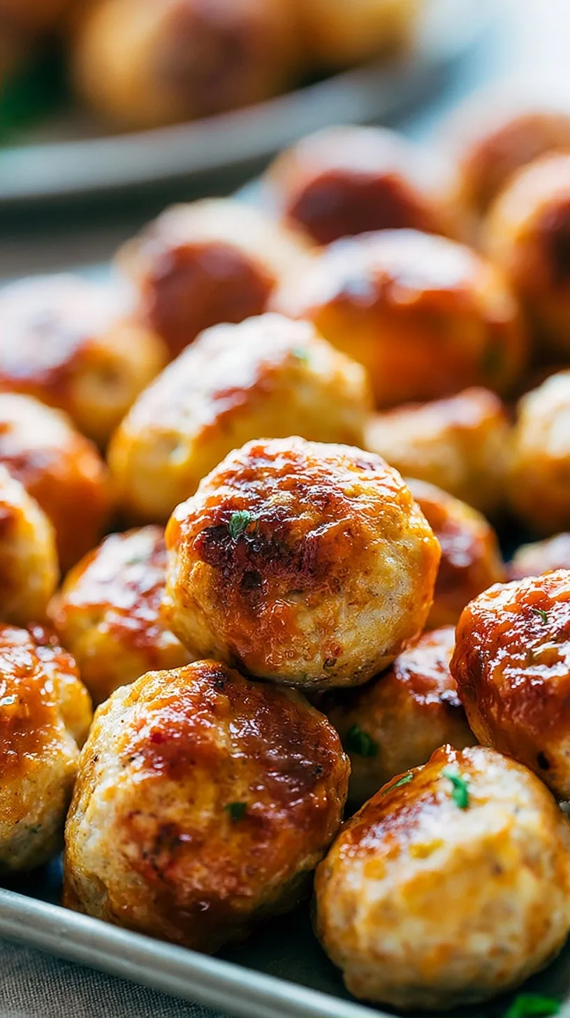 Easy Baked Chicken Meatballs: The Ultimate Juicy Recipe