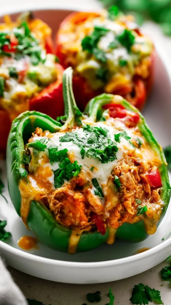 Chicken Fajita Stuffed Peppers Recipe