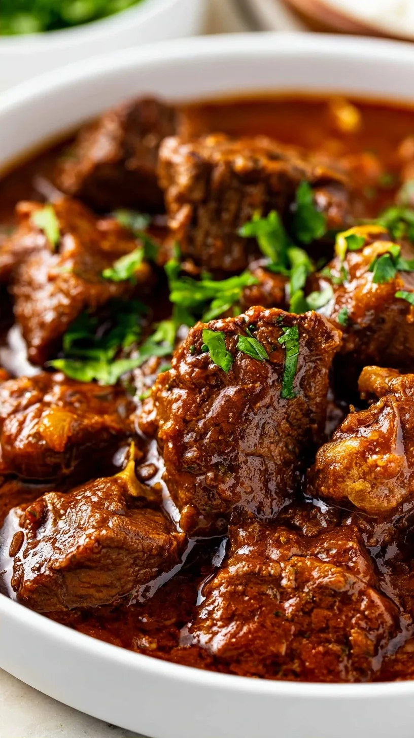 Beef Vindaloo: A Bold and Spicy Indian-Style Curry