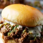 Cheesesteak Style Sloppy Joes: Quick 30-Minute Dinner