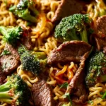 Beef and Broccoli Ramen Stir Fry Recipe