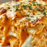 Cheesy Buffalo Ranch Chicken Lasagna Recipe