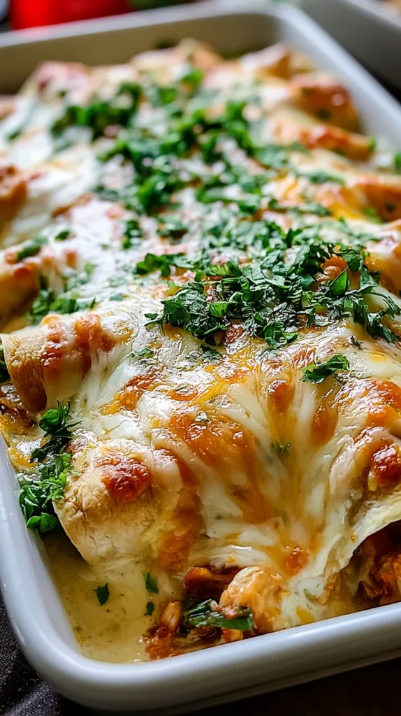 Queso Chicken Enchiladas for Quick Weeknight Dinners
