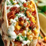 Fried Chicken Street Corn Tacos with Turkey Bacon
