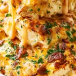 Million Dollar Chicken Bake Recipe with Creamy Topping