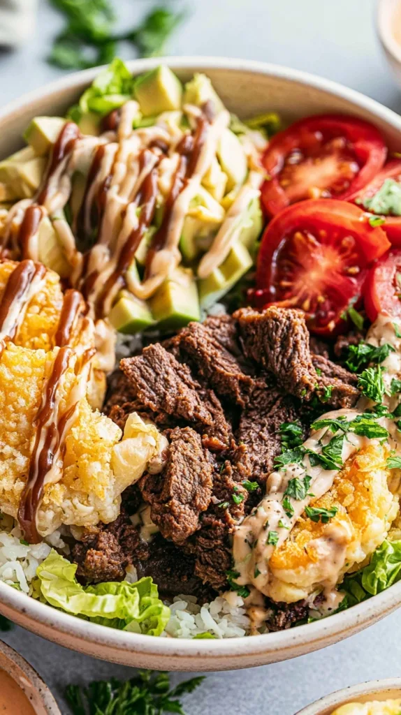 Burger Bowls Recipe: The Ultimate Loaded Healthy Meal Prep