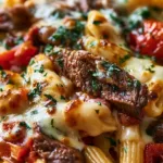 Philly Cheese Steak Pasta Recipe for Family Dinners