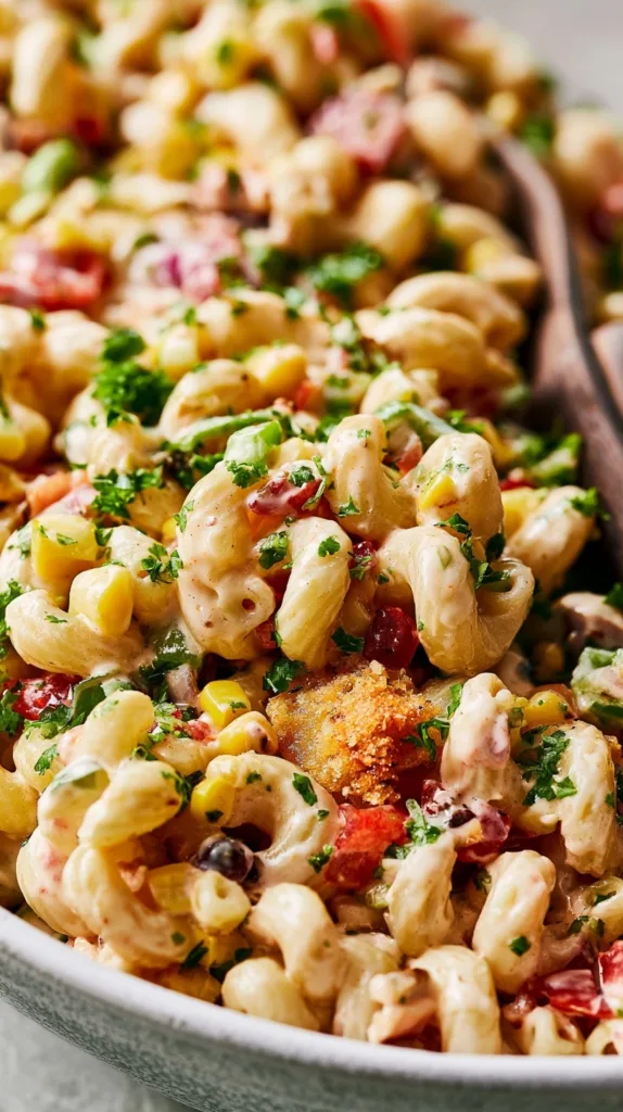 Mexican Macaroni Salad Recipe: A Creamy Southwest Pasta Side