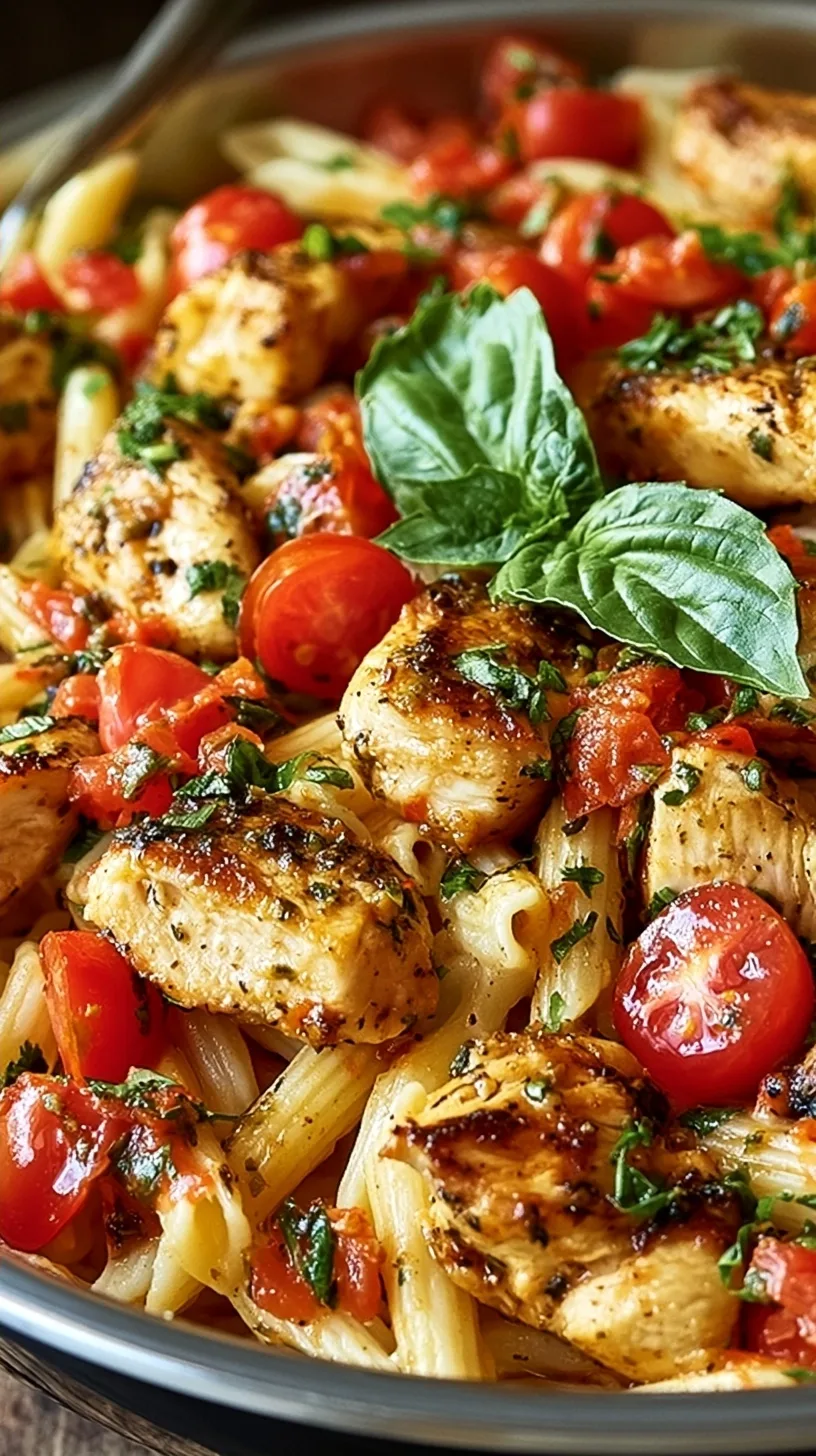 How to Cook Perfect Bruschetta Chicken Pasta