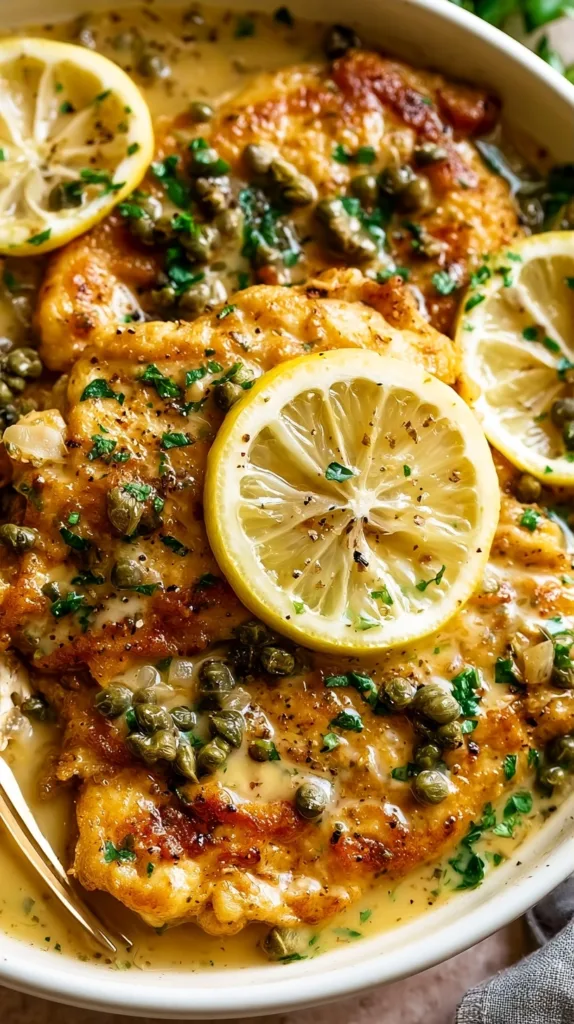 Easy Chicken Piccata Recipe with Lemon and Capers