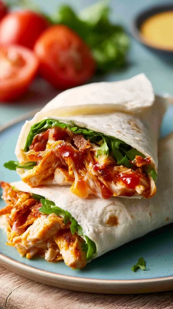 Sweet Chili Chicken Wraps: Quick and Easy Fresh Meal