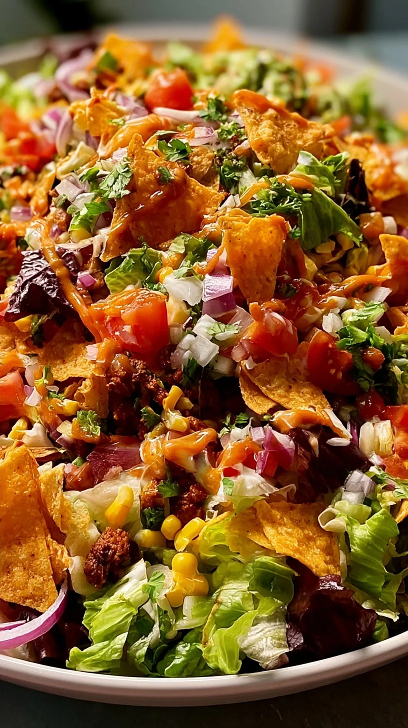 Easy Doritos Taco Salad Recipe: The Ultimate 20-Minute Meal