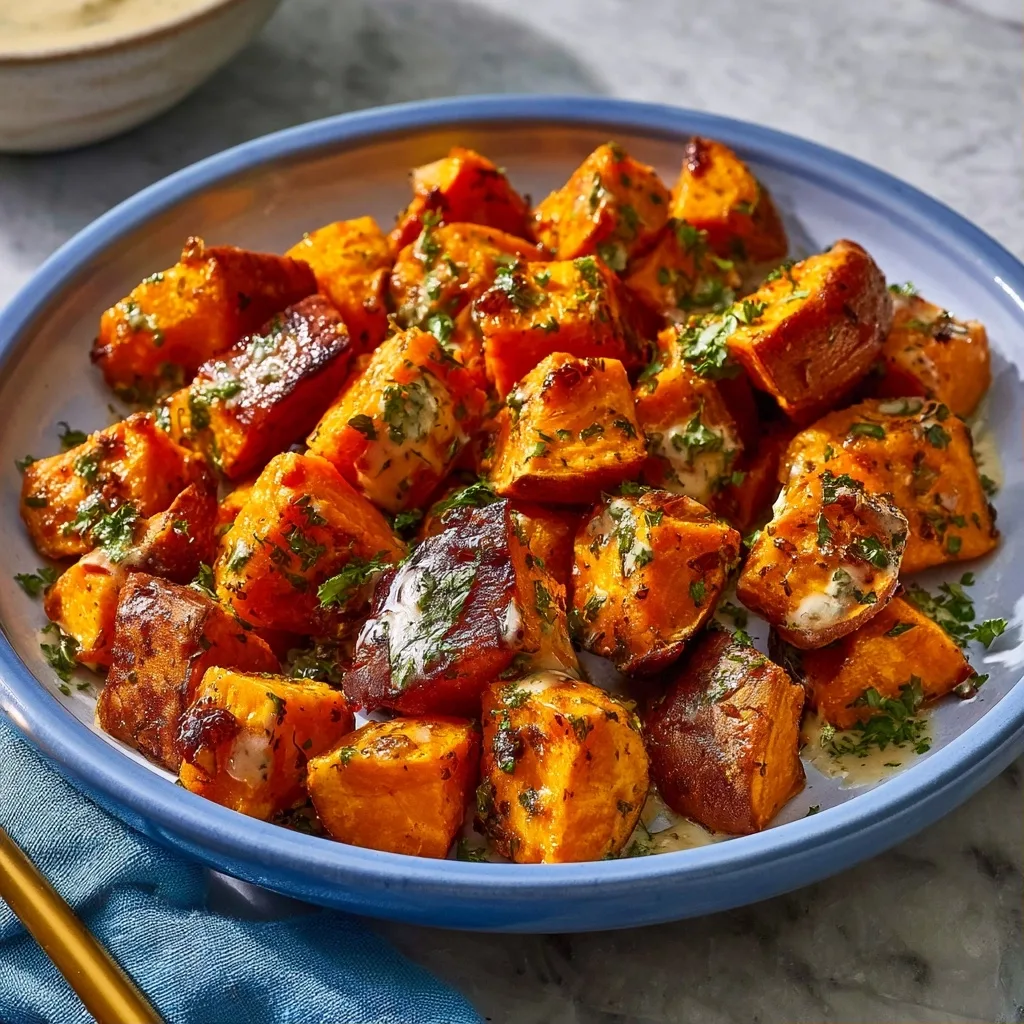Roasted Garlic-Butter Sweet Potatoes: The Ultimate Side Dish