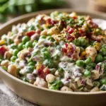 Creamy Southern Pea Salad with Sharp Cheddar
