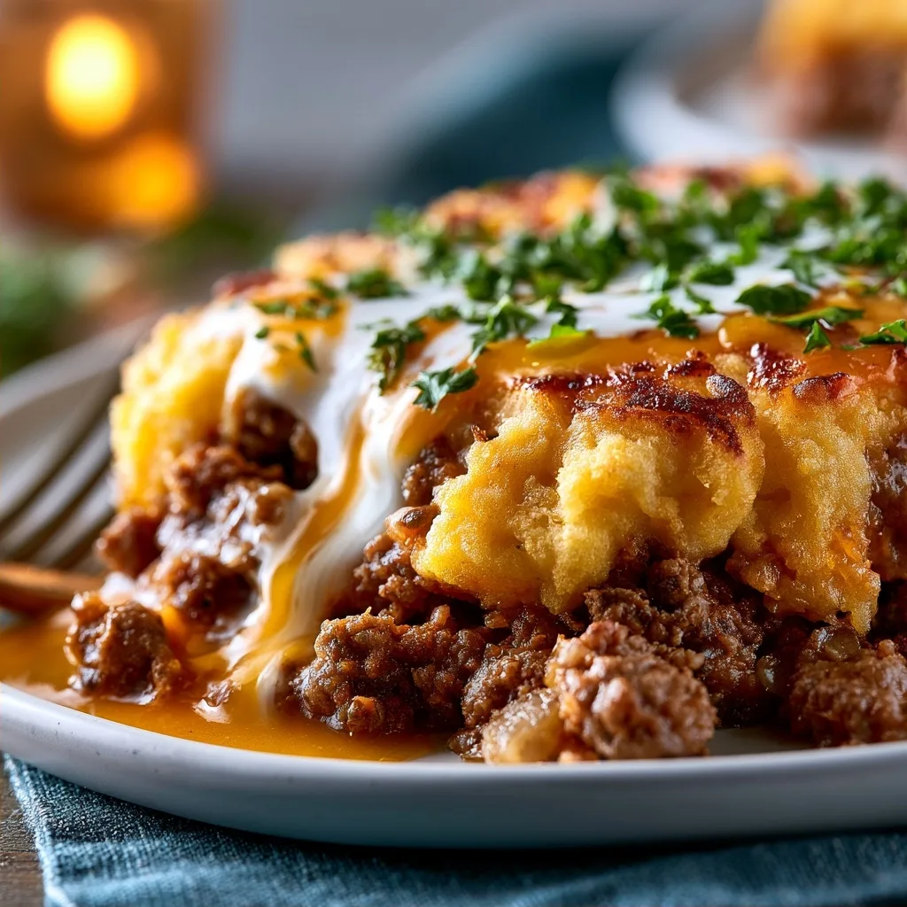 Grandma's Hamburger Casserole Recipe