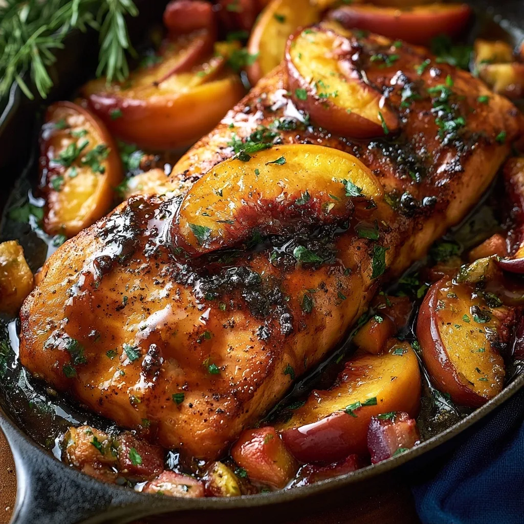 Bourbon Peach Roasted Salmon: A Gourmet Sheet Pan Recipe