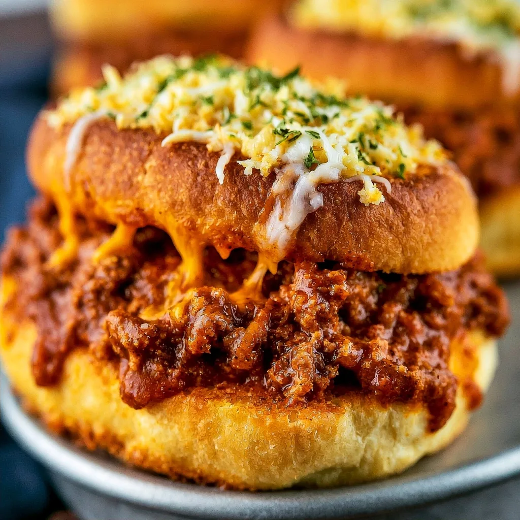 Garlic Bread Sloppy Joes: A Savory Twist on a Classic