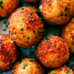 Easy and Crispy Cheese Balls Recipe