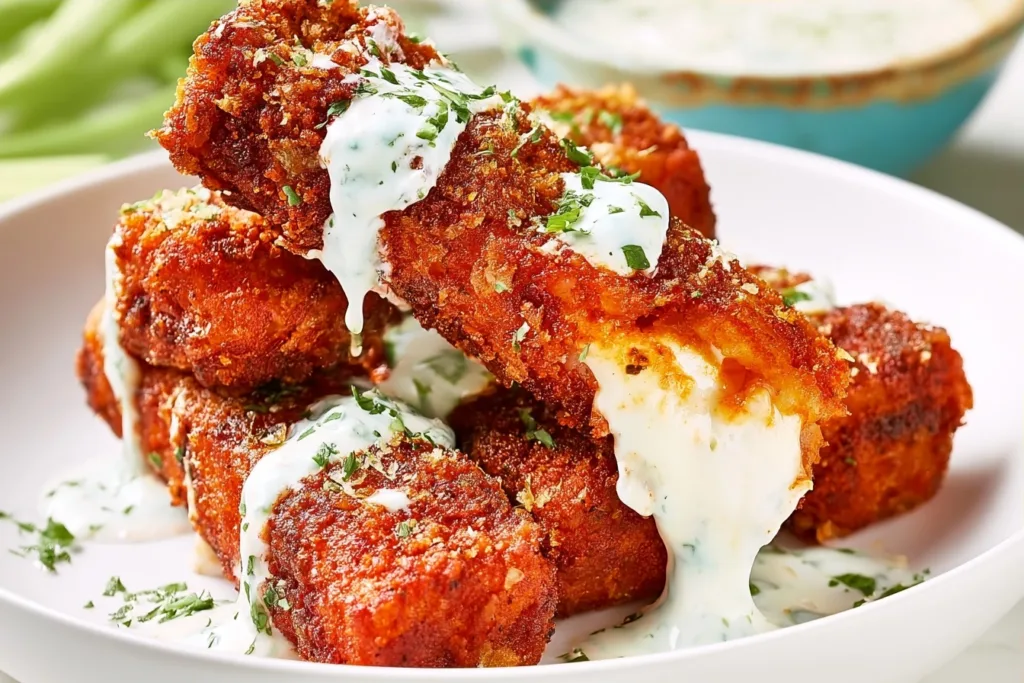 Nashville Hot Mozzarella Sticks: A Spicy Crispy Twist