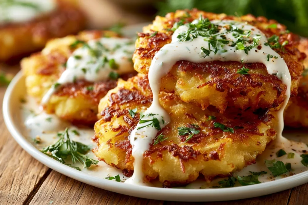 Cheesy Potato Pancakes: Crispy Homemade Comfort Food