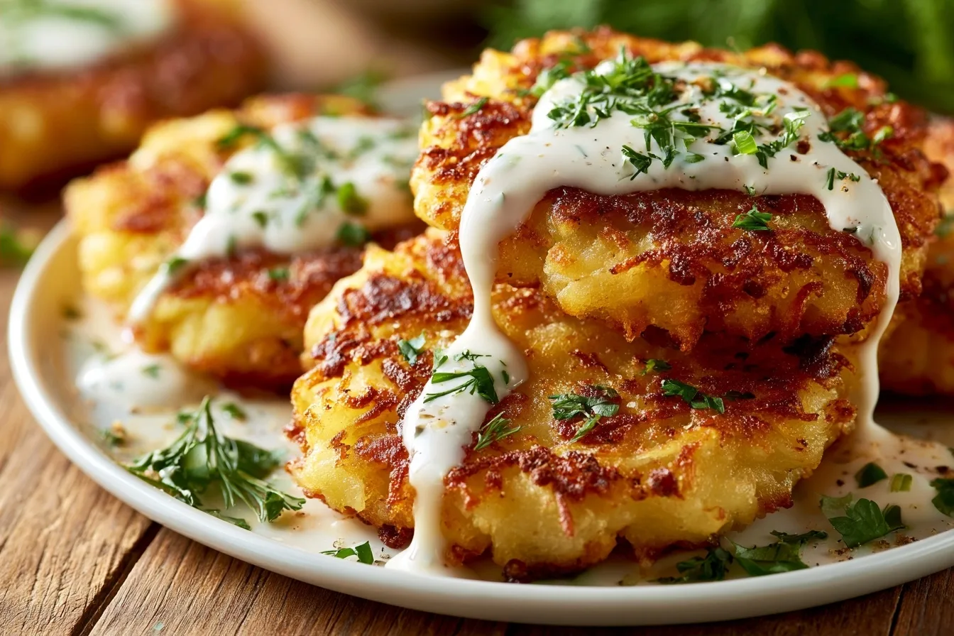 Cheesy Potato Pancakes: Crispy Homemade Comfort Food