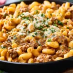 Cheeseburger Pasta: A Creamy One-Skillet Meal