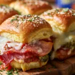 Hot Italian Sub Sliders: Easy Party Appetizer Recipe