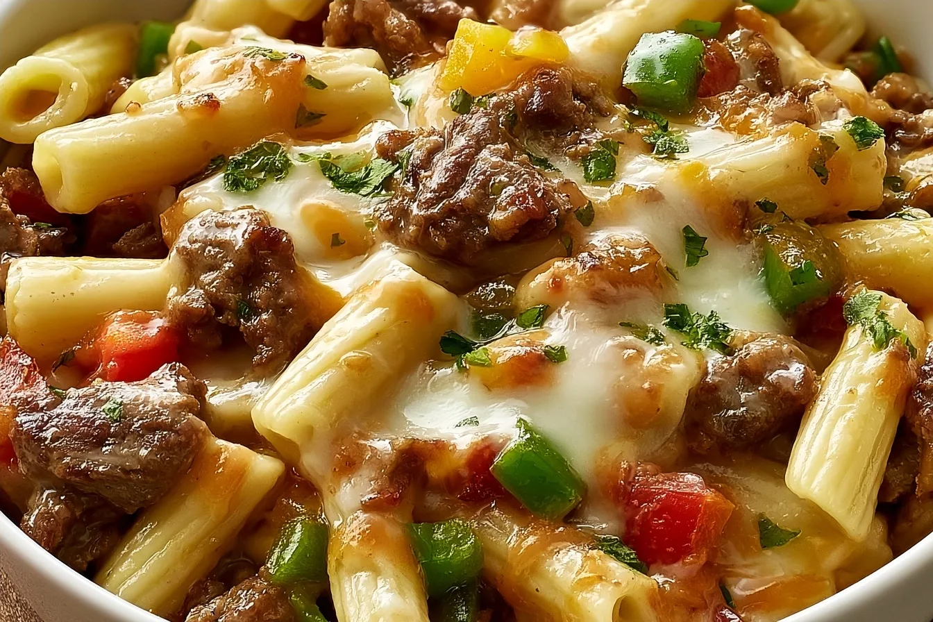 Philly Cheesesteak Pasta: A Creamy Comfort Food Masterpiece