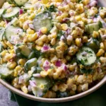 Creamy Corn Cucumber Salad: A Fresh Healthy Side