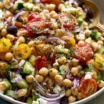 Mediterranean Chickpea Salad: A Refreshing Healthy Recipe