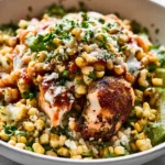 Street Corn Chicken Rice Bowls Recipe
