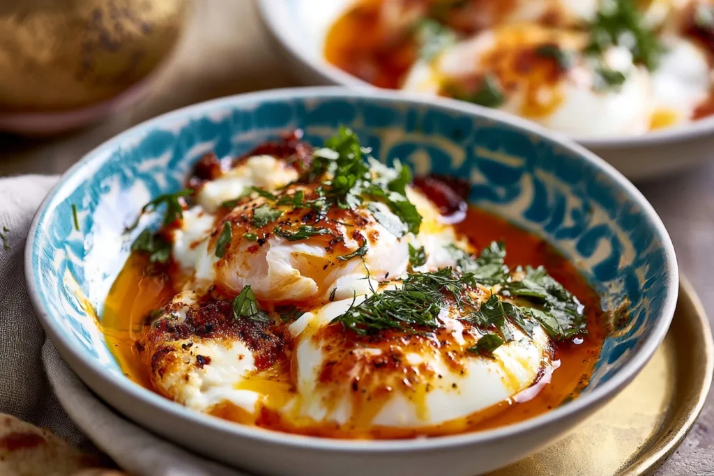 Turkish Poached Eggs: A Creamy Cilbir Breakfast Recipe