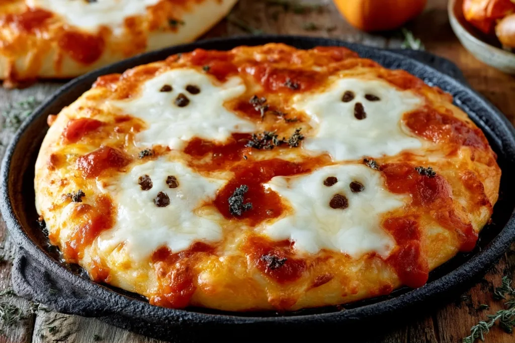 Ghostly Pizza: A Spooky and Delicious Halloween Treat